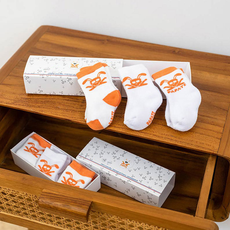 chaussettes coton bio bébé naissance