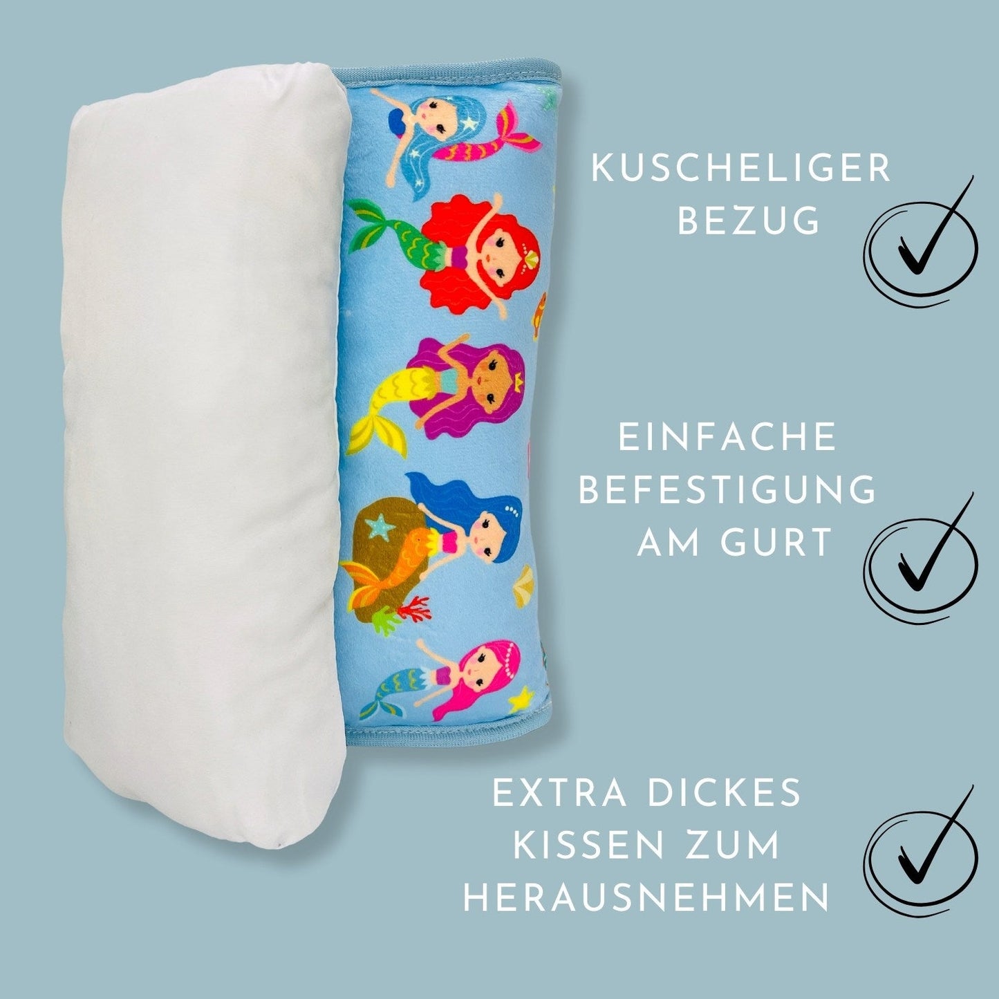 Auto Schlafkissen Meerjungfrau-3