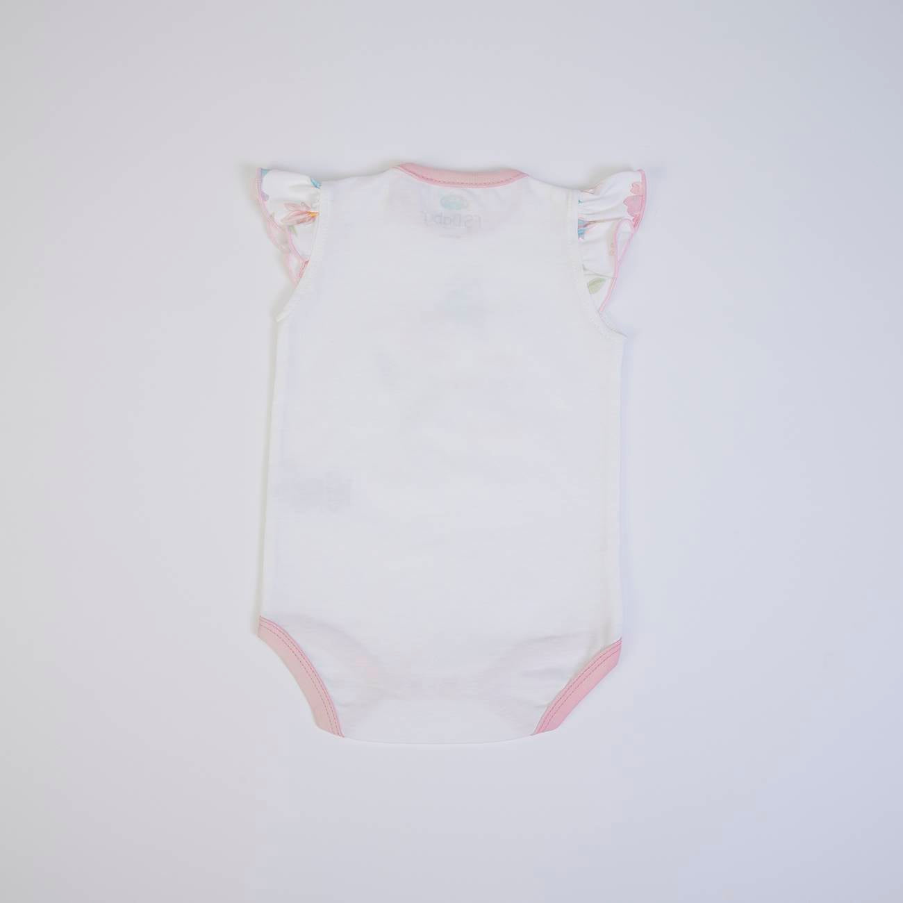 Organic Floral Baby Set