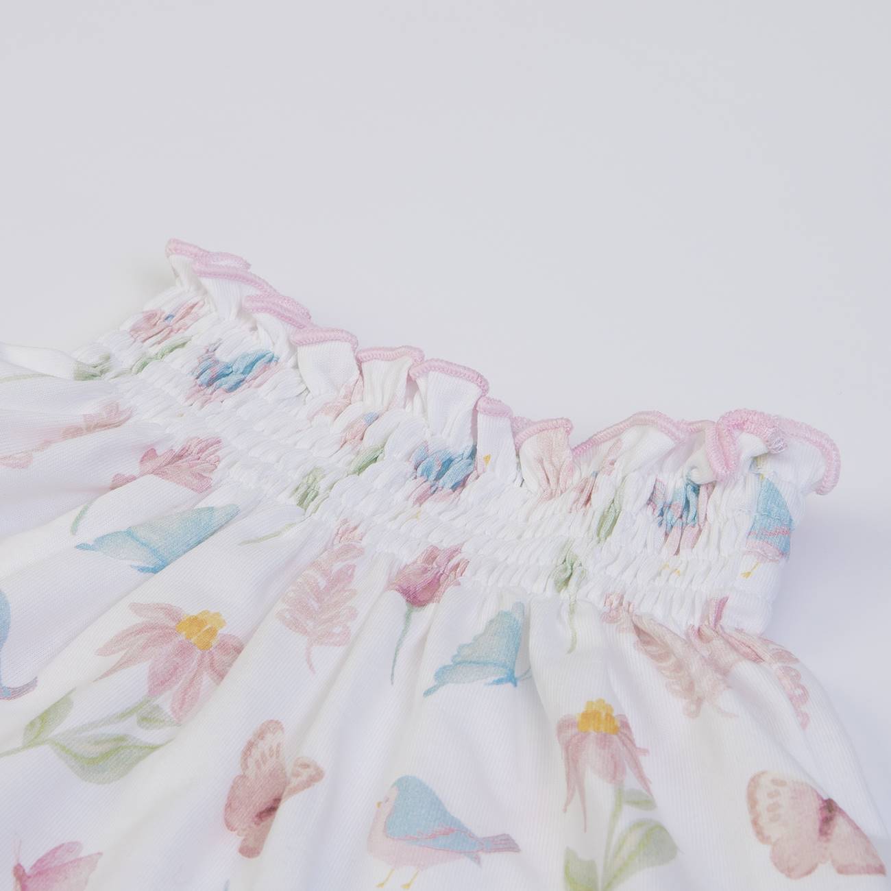 Organic Floral Baby Set