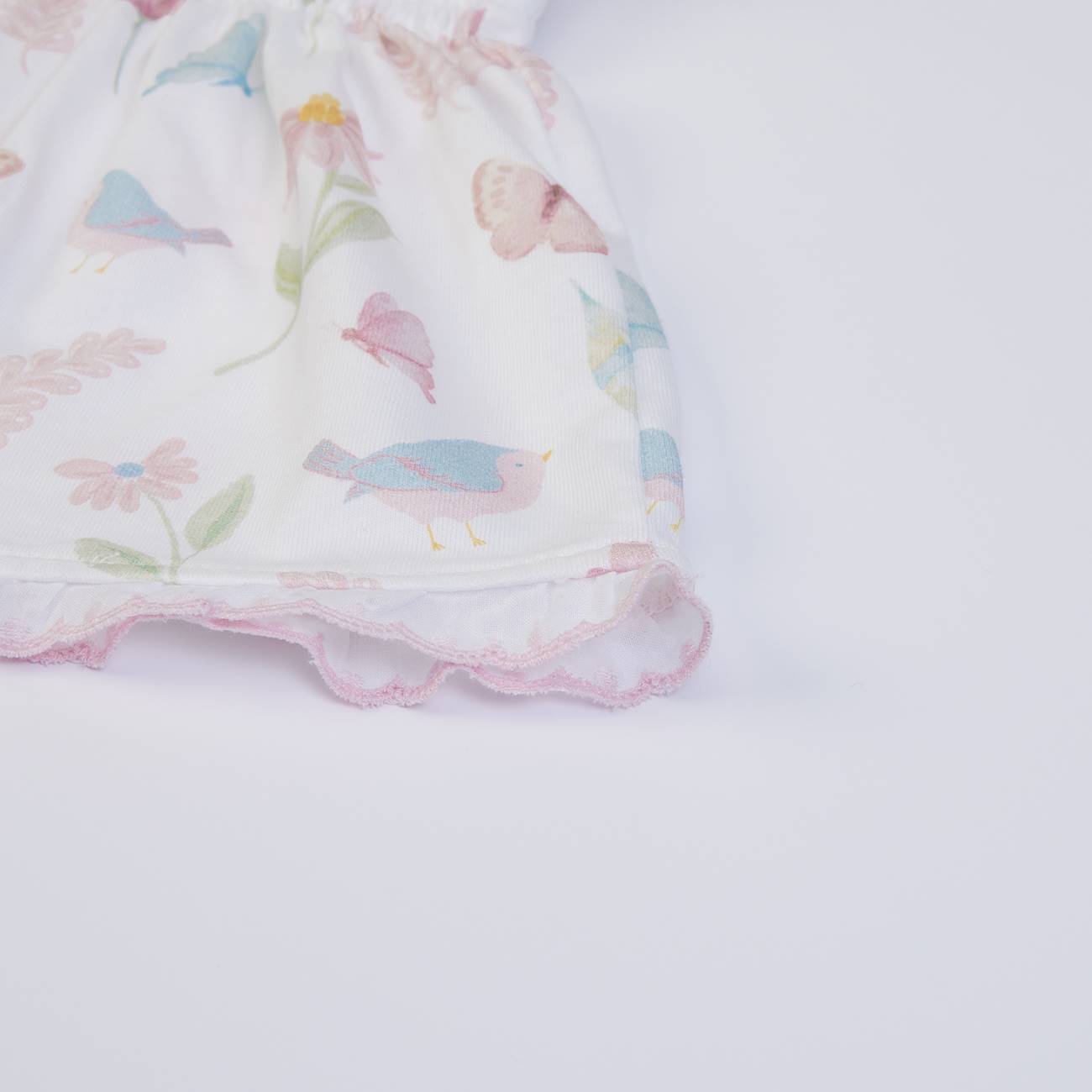Organic Floral Baby Set