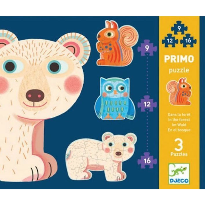 Puzzle a legkisebbeknek - Az erdőben (3070900071438)-0