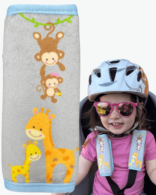 Baby Gurtschutz Baby Tiere mit Mama-0