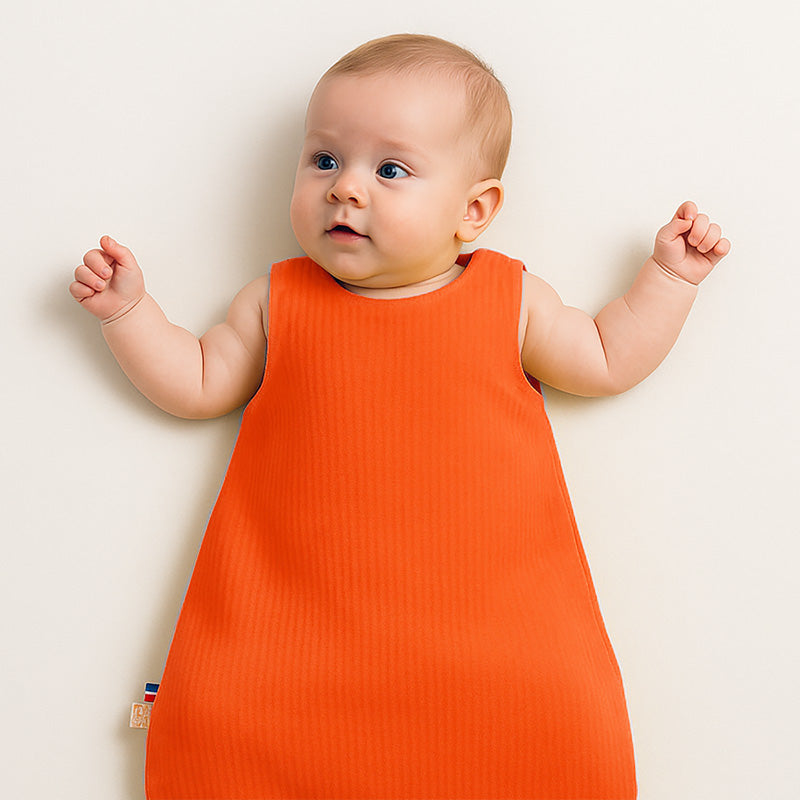 Gigoteuse ete coton bio papate rouge fille legere