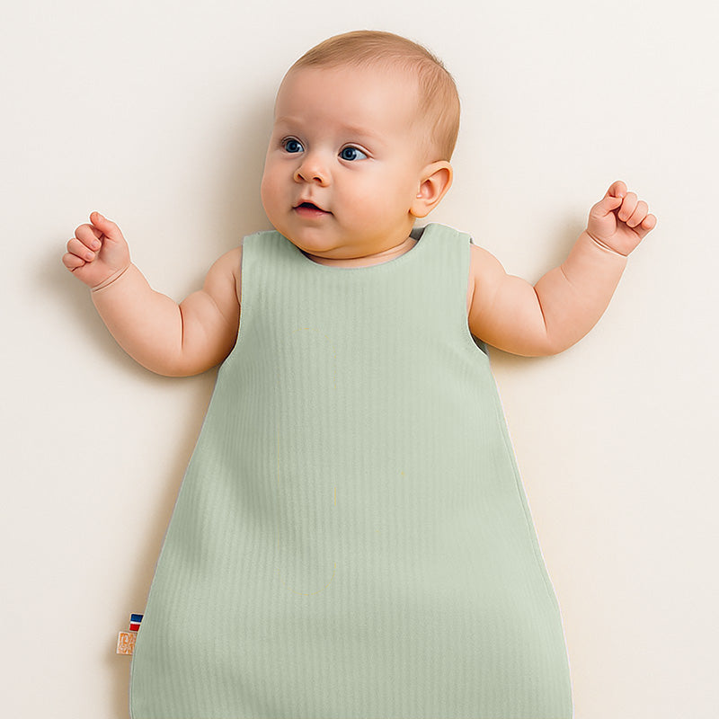 Gigoteuse Été en Coton Bio Vert-3