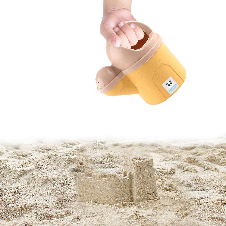 Children Wheat Straw Thickened Seaside Beach Toy Sets-3