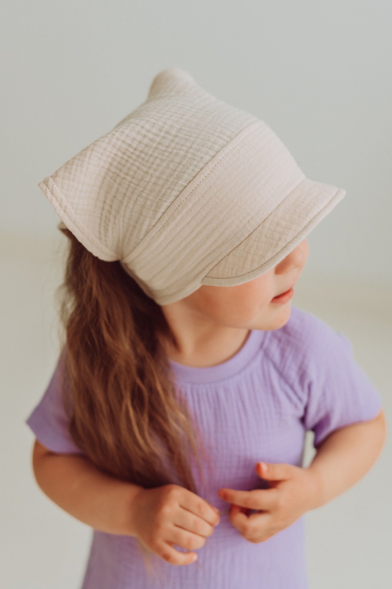 Kids Peaked Summer Hat MILA-5