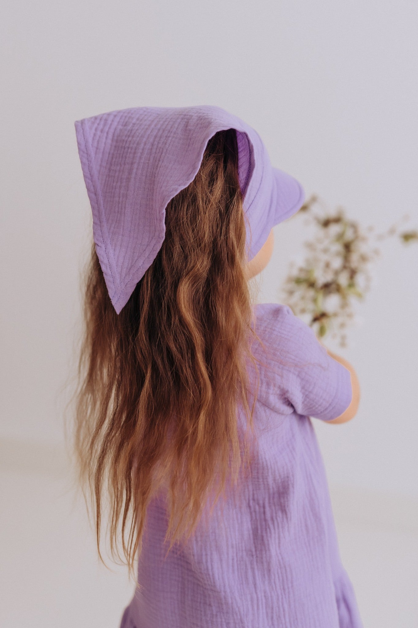 Kids Peaked Summer Hat MILA-1