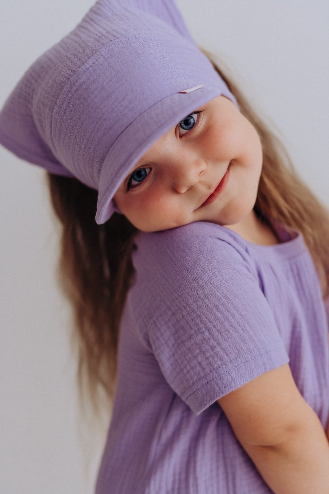 Kids Peaked Summer Hat MILA-3