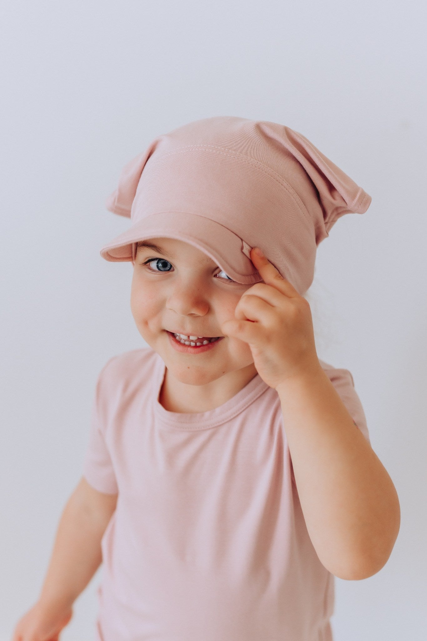 Kids Peaked Bamboo Viscose Summer Hat PIPO-2