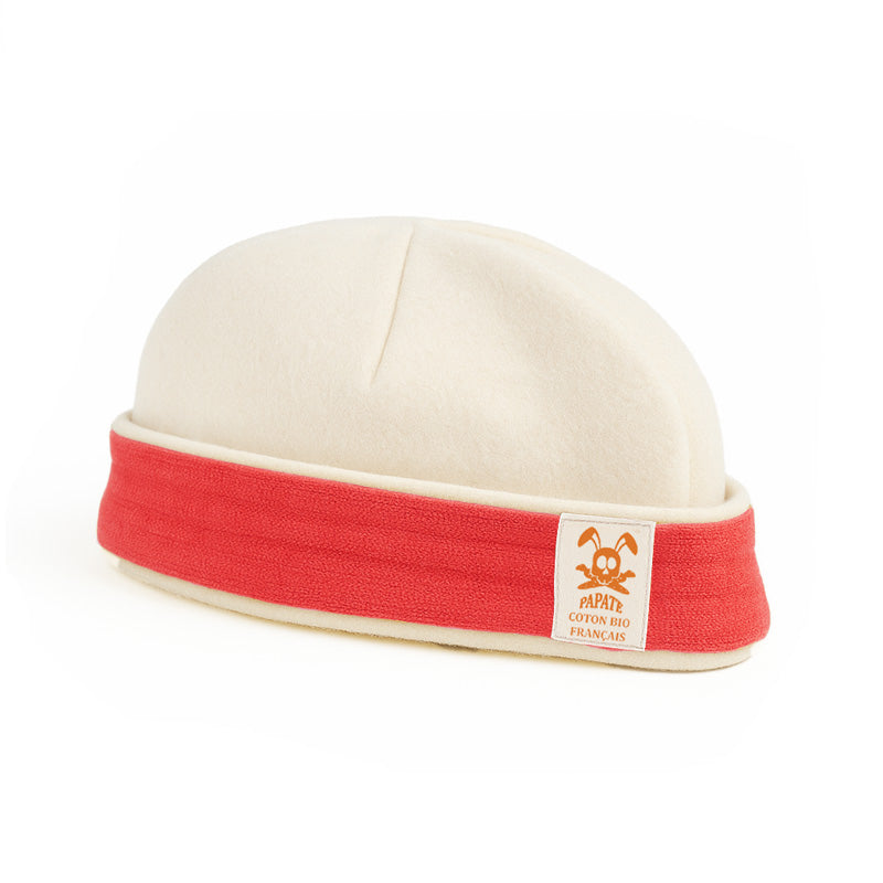 bonnet naissance fraise papate made infrance alaune