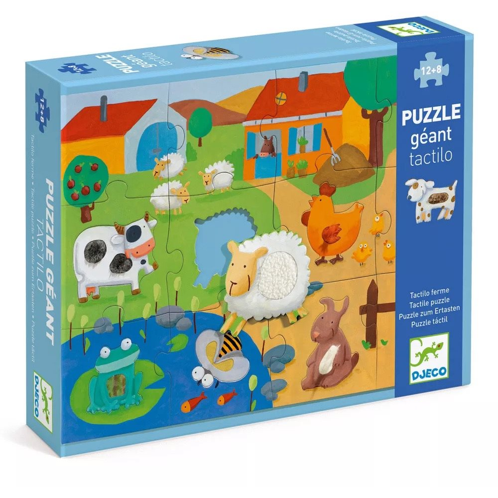 Tapintható puzzle - Farm (3070900071179)-0