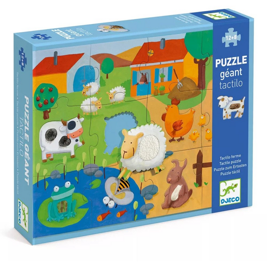 Tapintható puzzle - Farm (3070900071179)-0