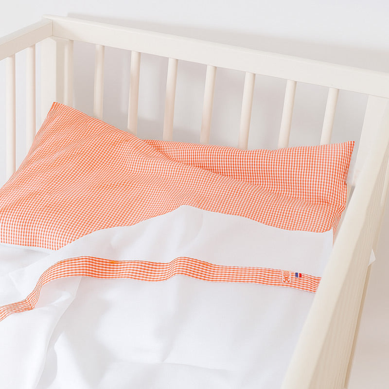 drap plat bebe en coton bio papate france