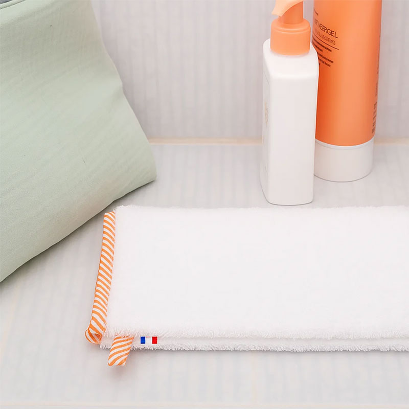 gant de toilette en coton bio papate bebe france