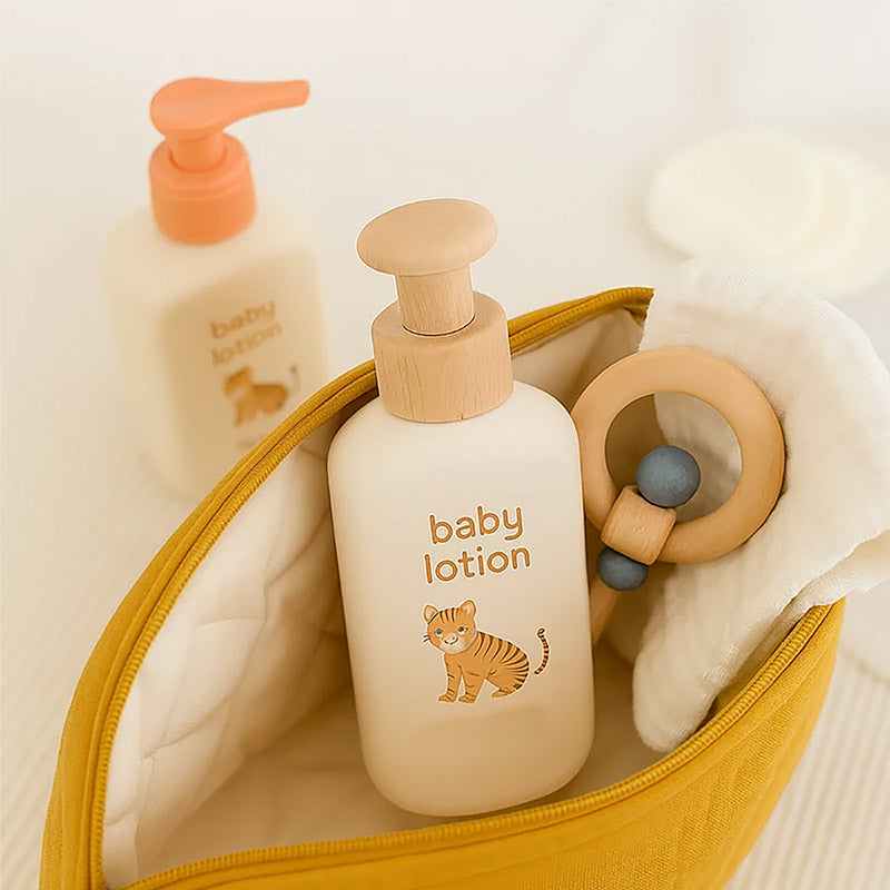 trousse de toilette honey en coton bio papate gots