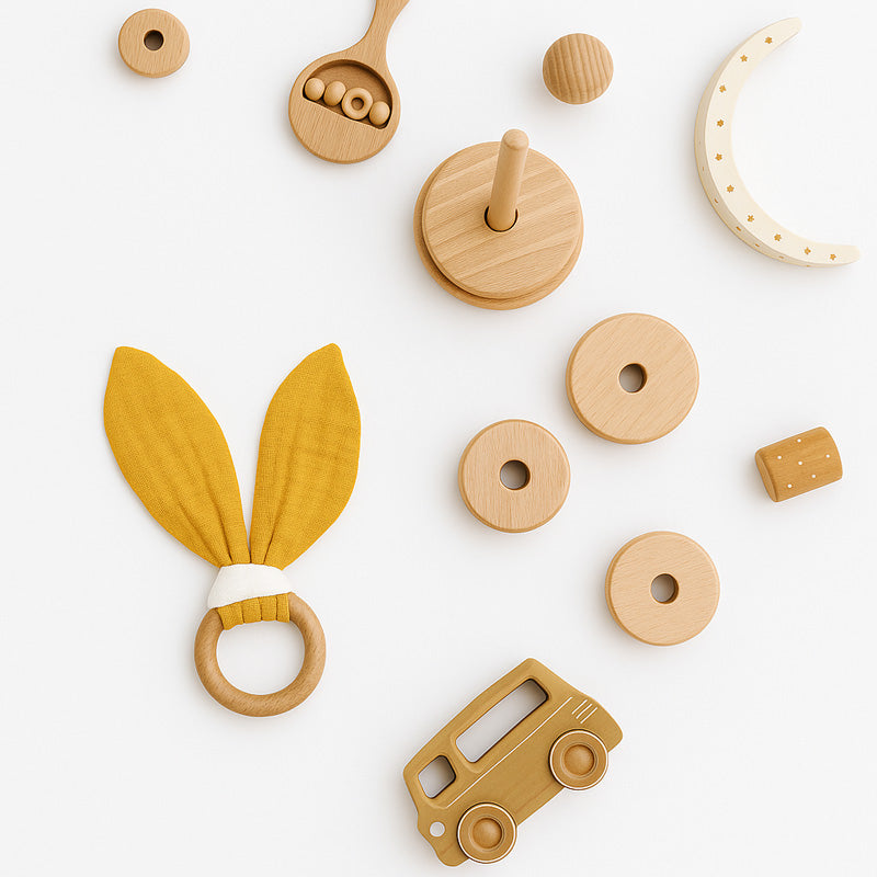 lange anneau dentition coton bio made in france automne honey