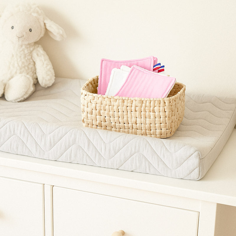 lingette en coton bio rose papate gots