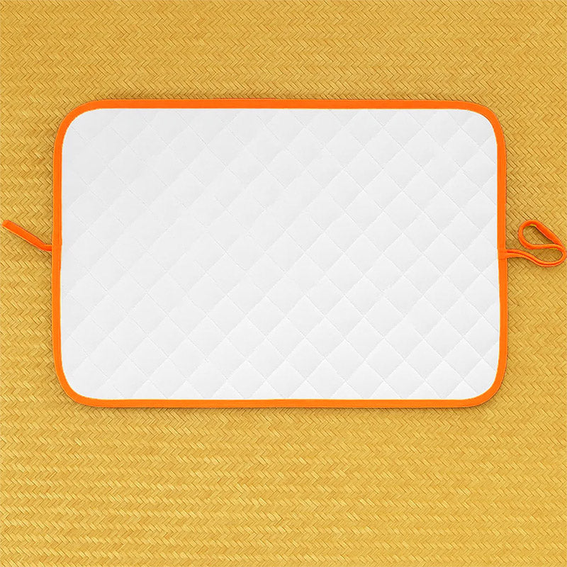 tapis a langer coton biologique papate fraise gots anti fuite