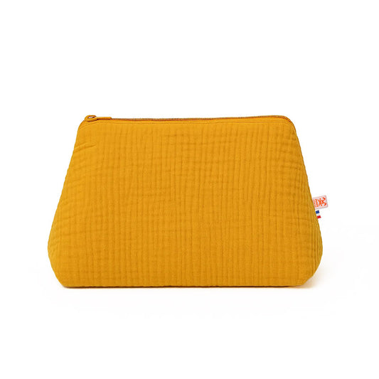 trousse de toilette honey en coton bio papate